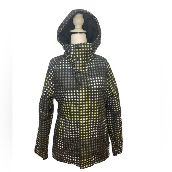Burton Black and Yellow Ski Snow Jacket - Picture 1 of 6
